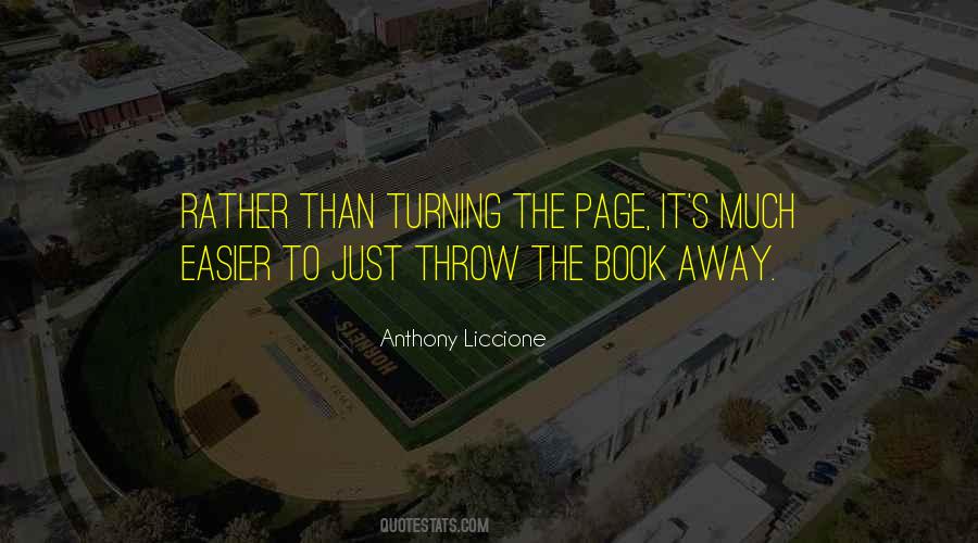 Quotes About Turning Page #1782644