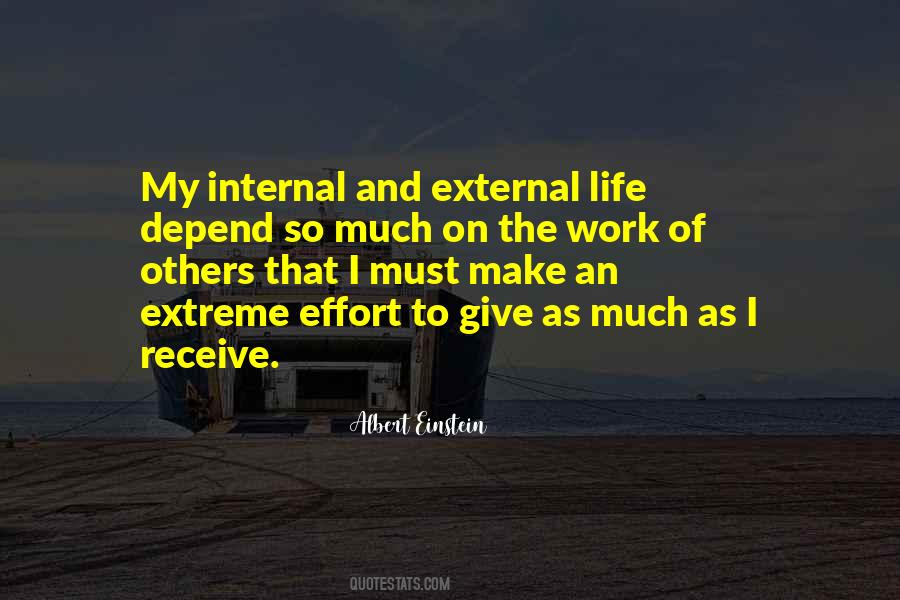 Quotes About Giving An Effort #922750