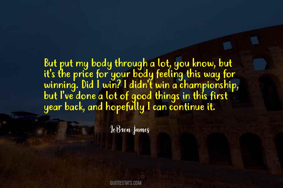 Quotes About Winning The Championship #1219988
