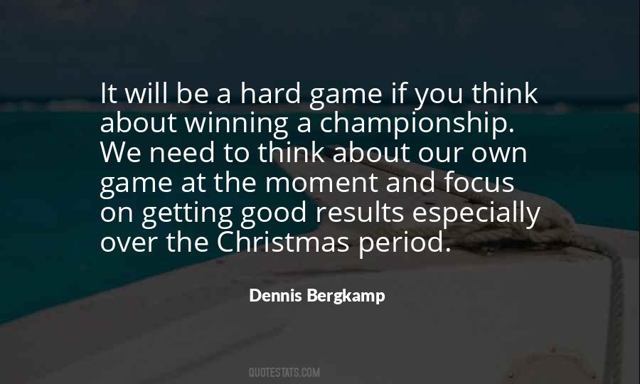 Quotes About Winning The Championship #1275527