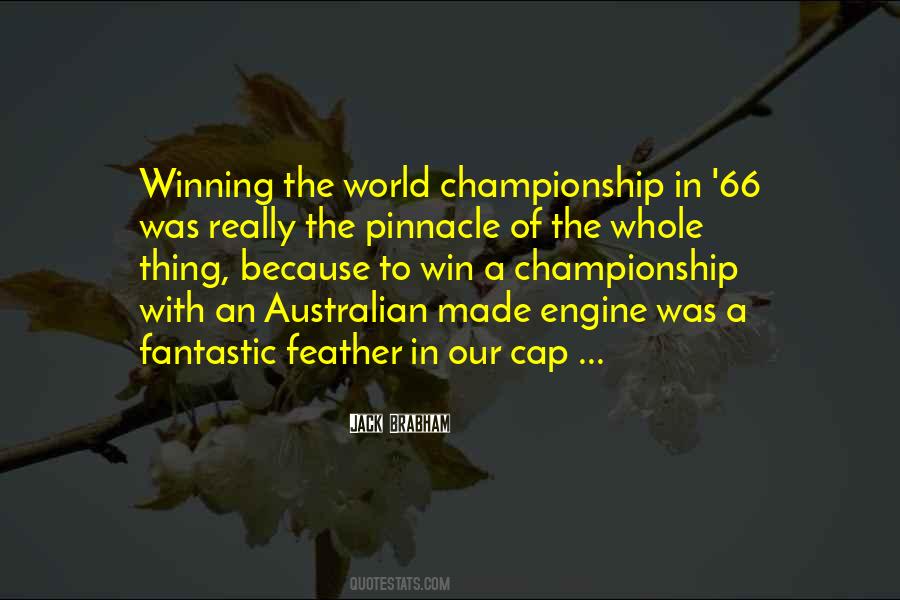 Quotes About Winning The Championship #169060