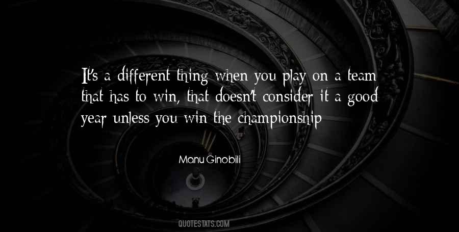 Quotes About Winning The Championship #330327
