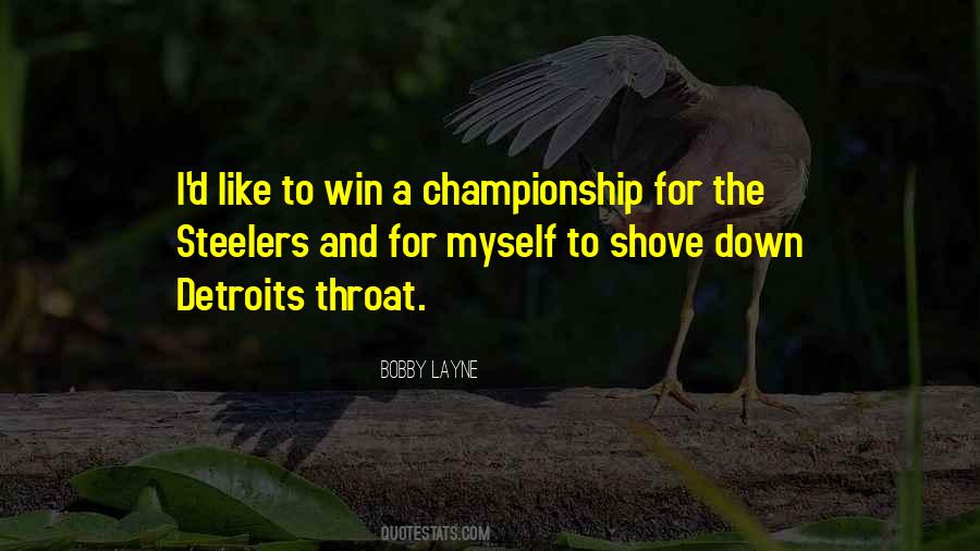 Quotes About Winning The Championship #671532