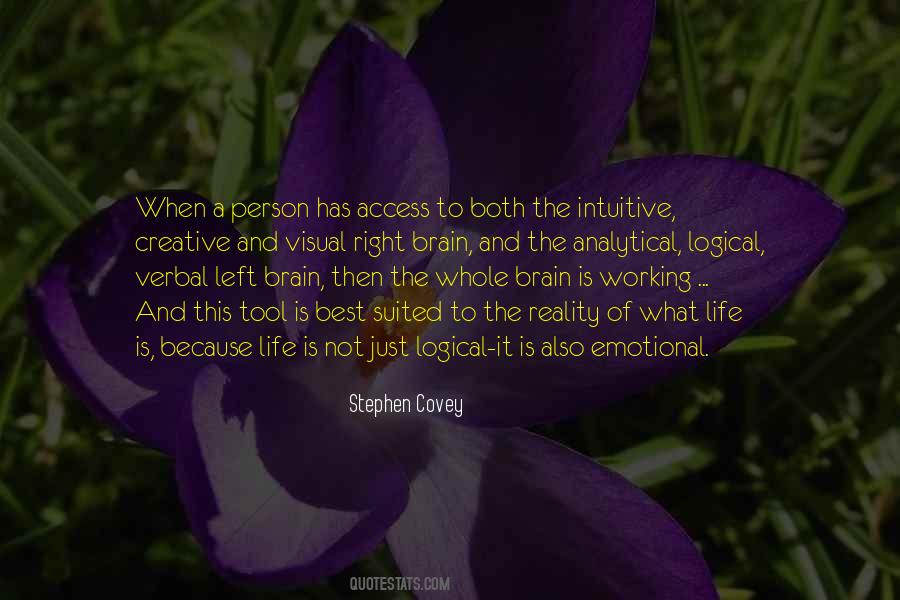 Quotes About Right And Left Brain #1318068