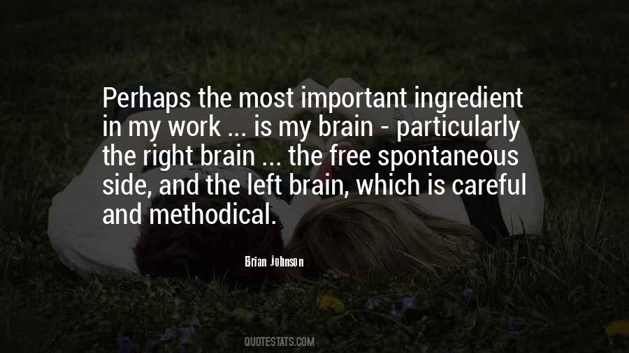 Quotes About Right And Left Brain #1858559
