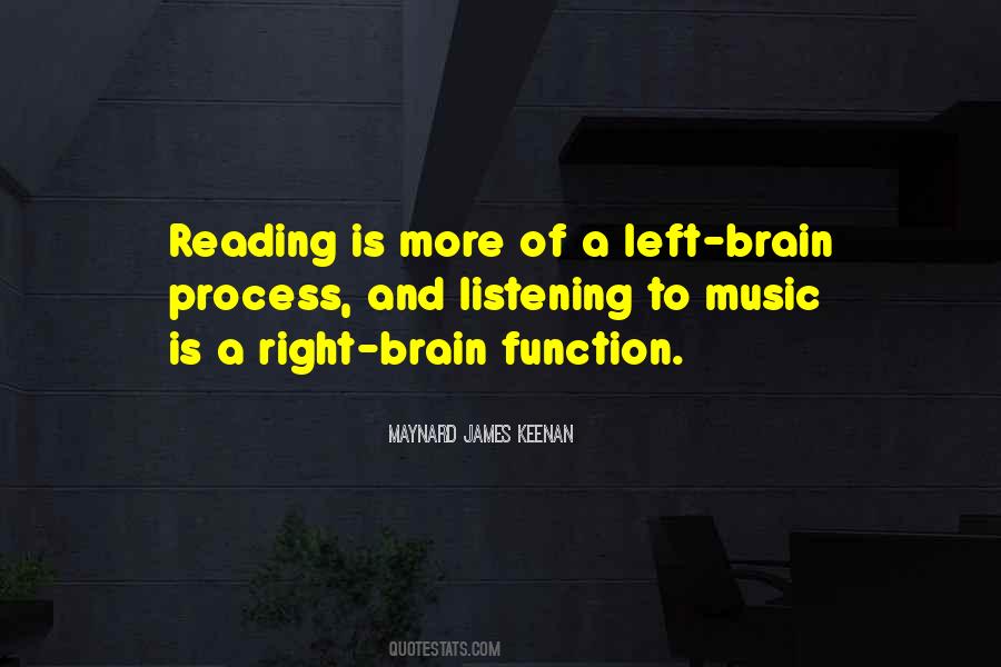 Quotes About Right And Left Brain #285630