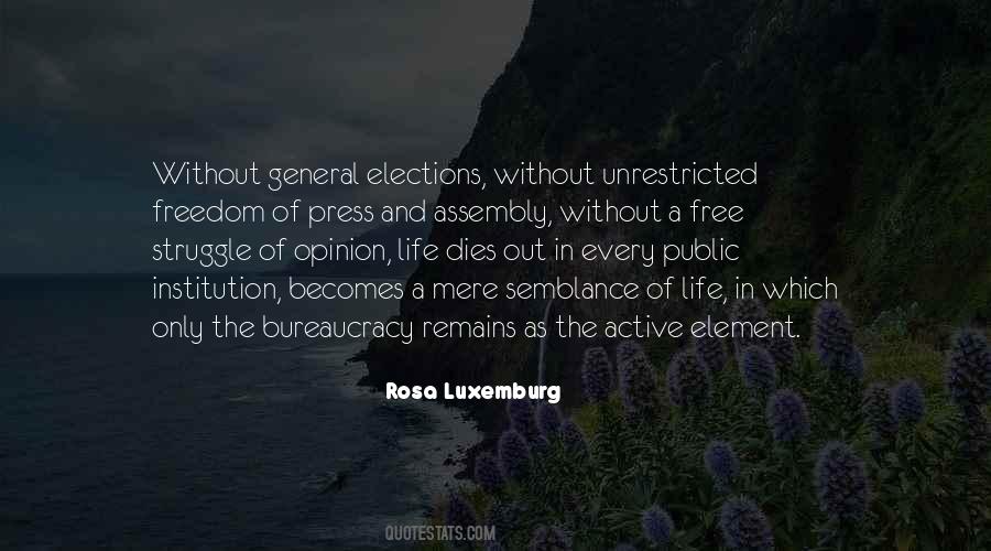 Quotes About General Elections #598695