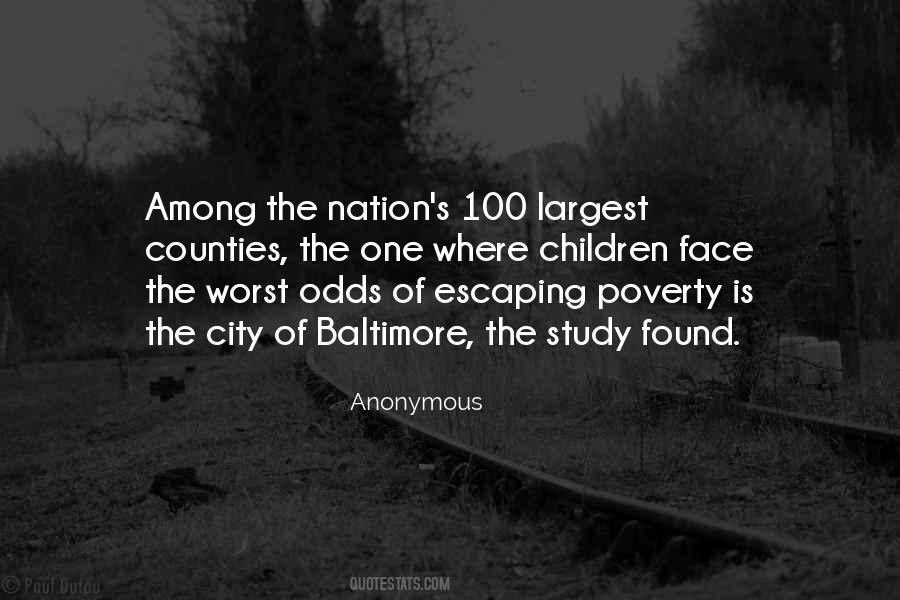 Quotes About Escaping Poverty #994042