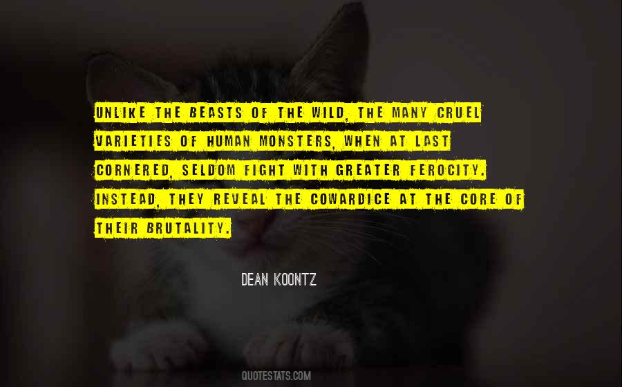 Human Monsters Quotes #1218592
