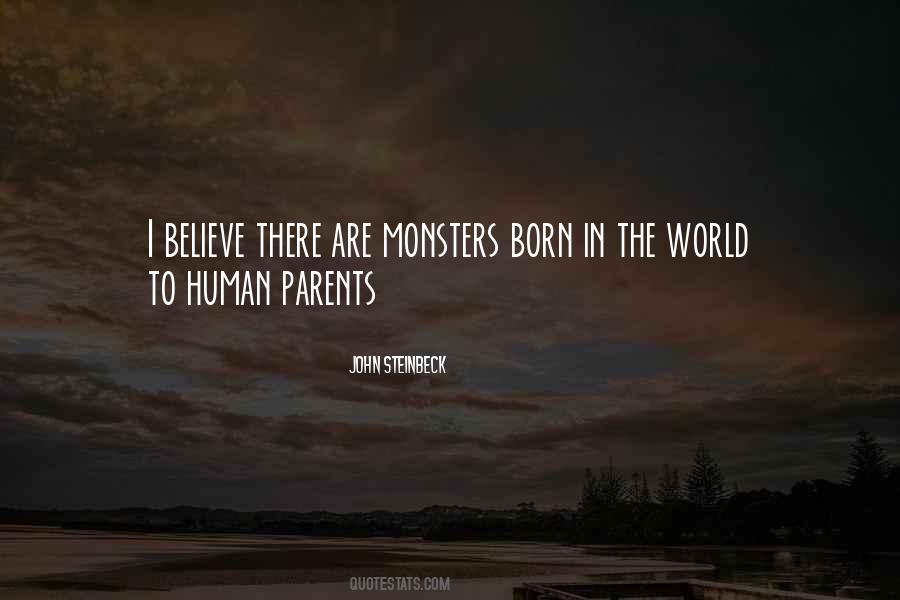 Human Monsters Quotes #1433735