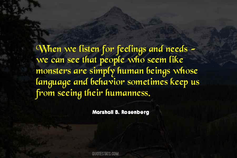 Human Monsters Quotes #1811896