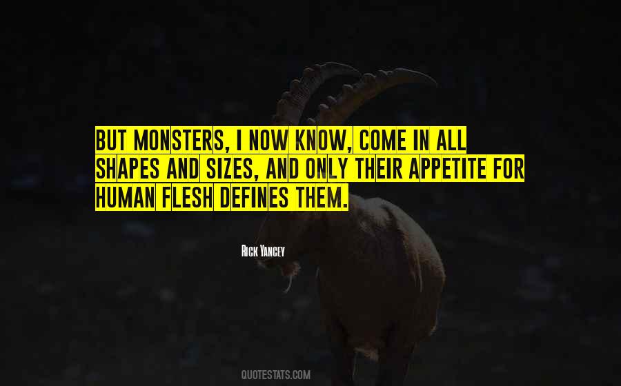 Human Monsters Quotes #204938