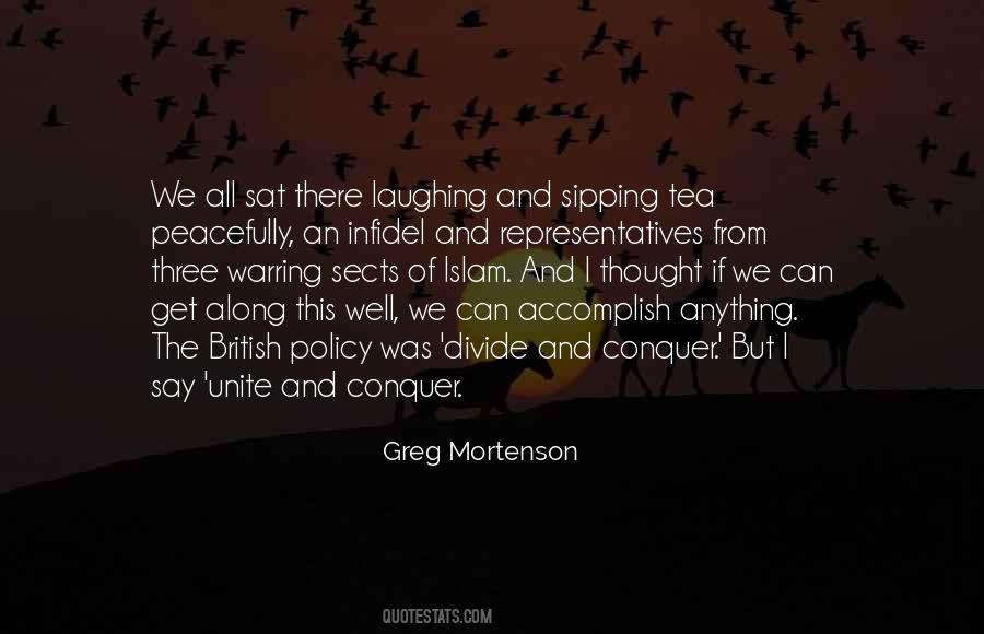 Quotes About British Tea #1104629