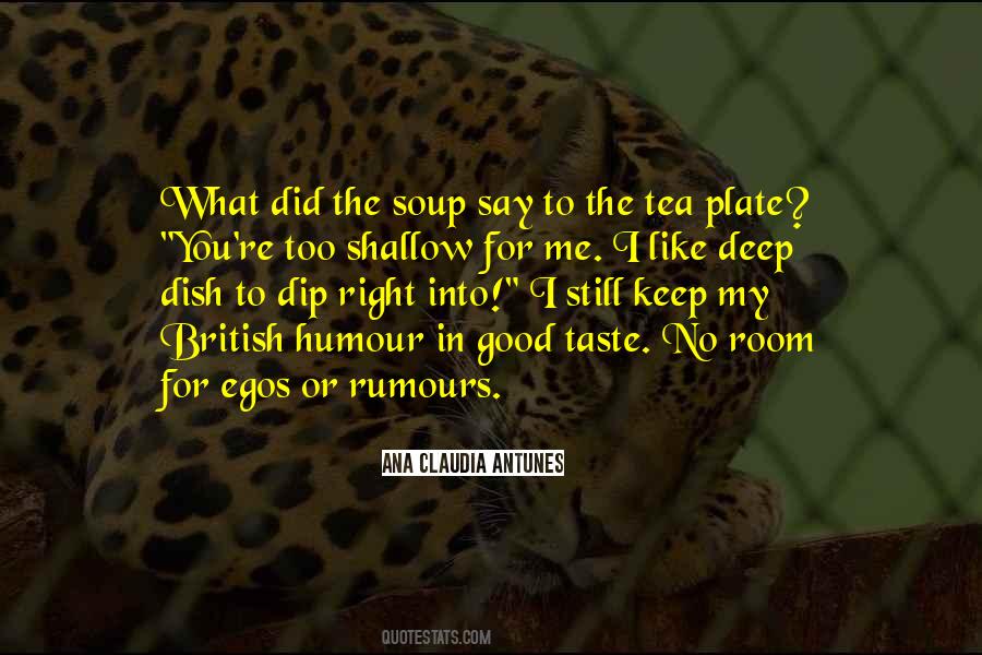 Quotes About British Tea #1374726