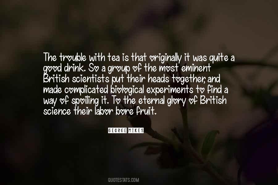 Quotes About British Tea #925517