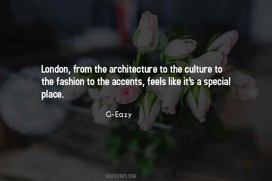 Quotes About London Architecture #1704324