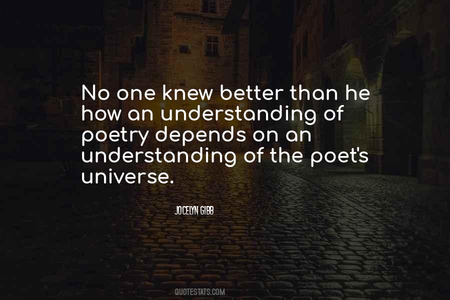 Quotes About Understanding The Universe #1067518