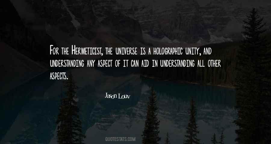 Quotes About Understanding The Universe #1806298