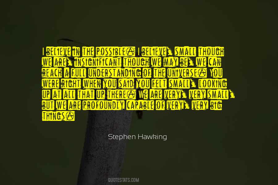 Quotes About Understanding The Universe #466159