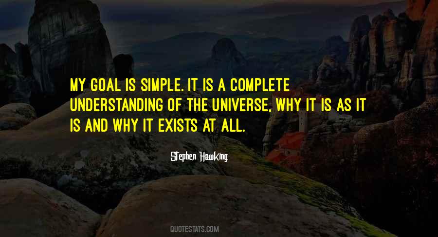 Quotes About Understanding The Universe #64699