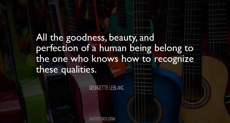 Quotes About Human Qualities #444840