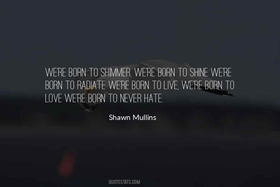 Shimmer Love Quotes #1009694