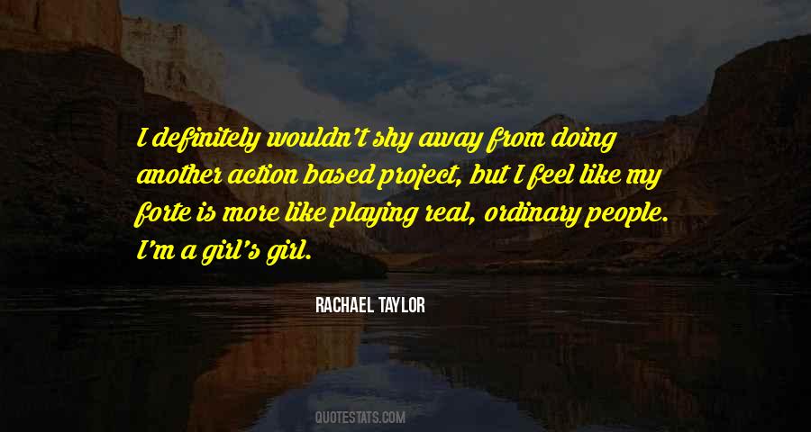 Quotes About Playing Like A Girl #111803
