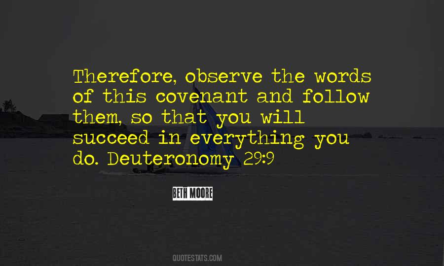 Quotes About Deuteronomy #1569086