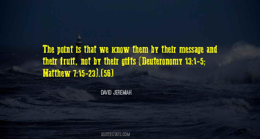 Quotes About Deuteronomy #219704