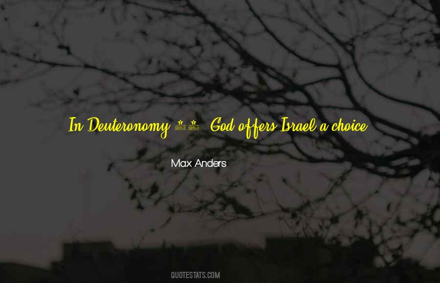 Quotes About Deuteronomy #806328
