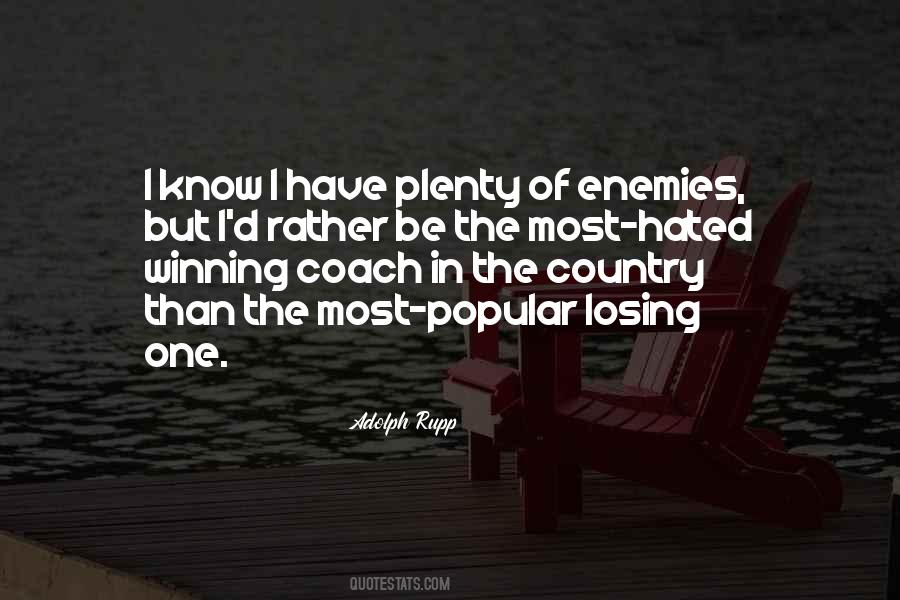 Quotes About Losing And Winning #104787