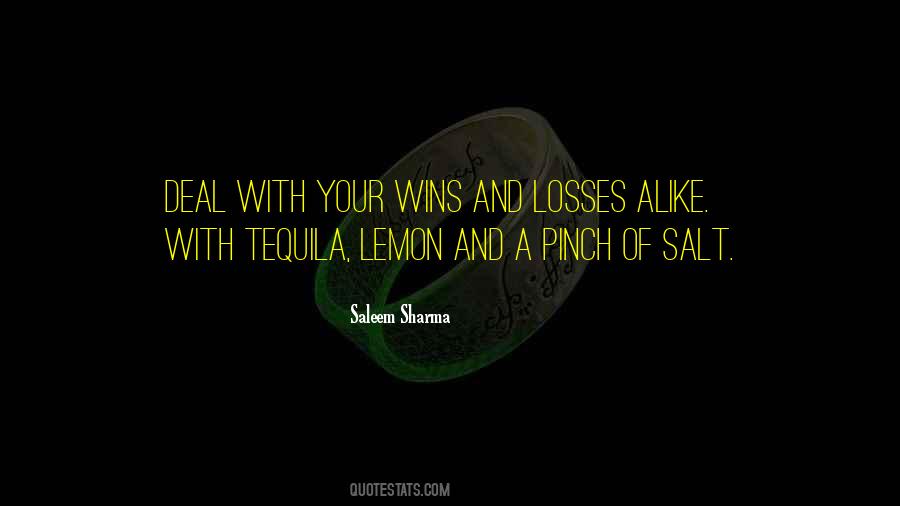 Quotes About Losing And Winning #54450