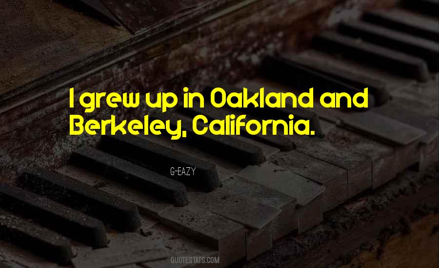 Quotes About Berkeley California #563538