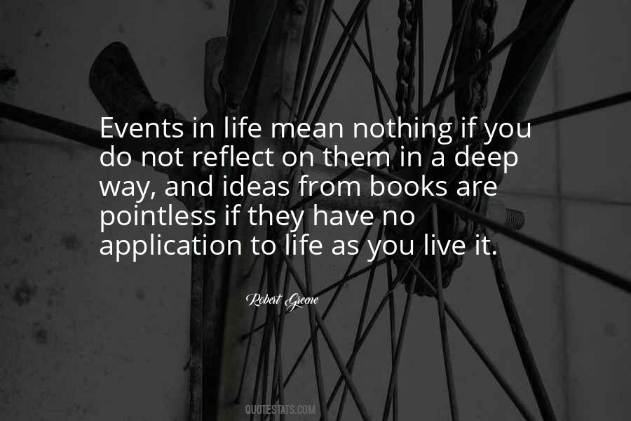 Quotes About Pointless Life #1464467