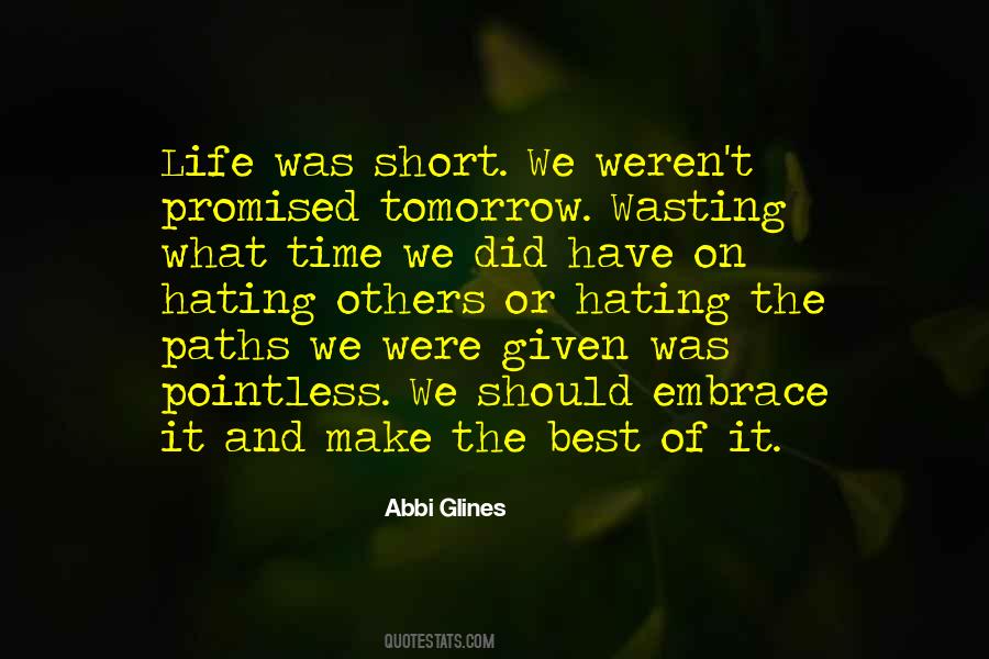 Quotes About Pointless Life #1586502