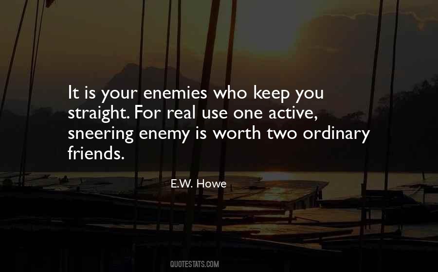 Real Enemies Quotes #1242102