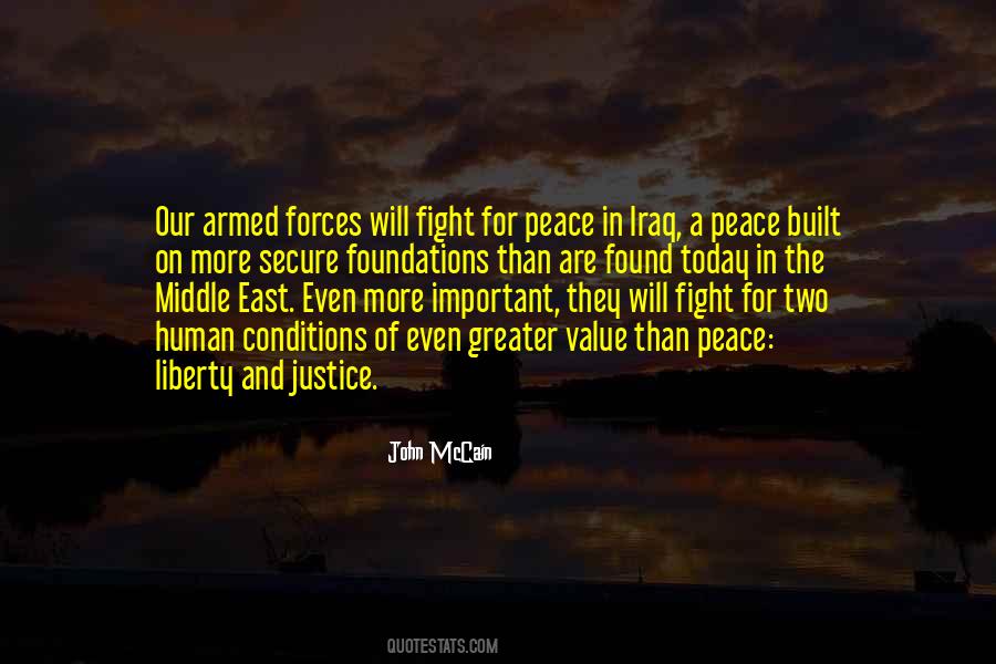 Value Of Peace Quotes #1757663