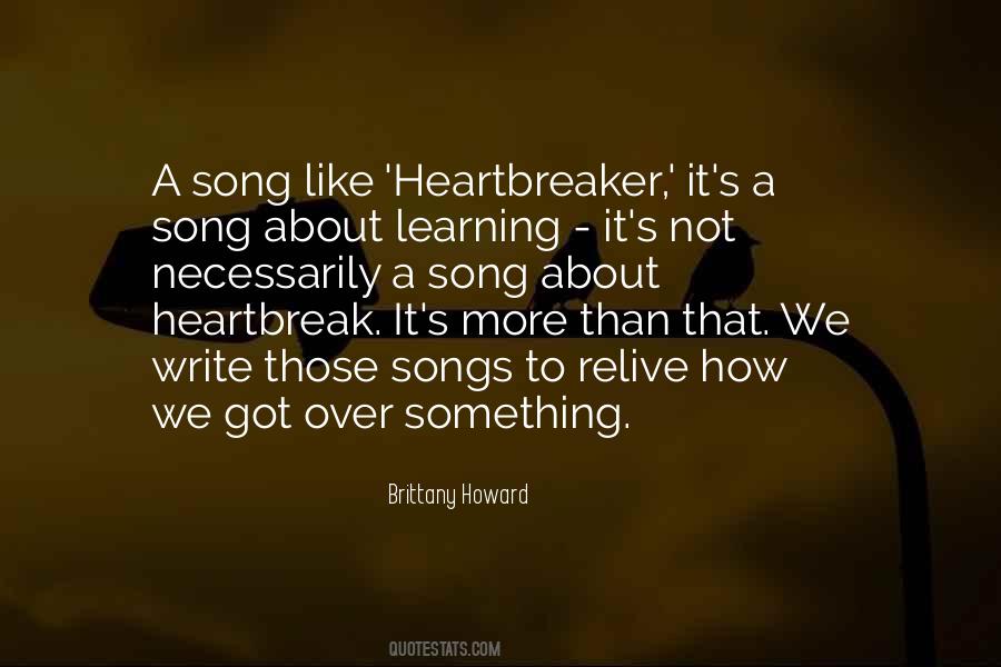 Quotes About A Heartbreak #306709 Quotes About A Heartbreak #306709
