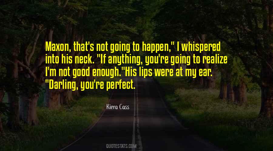 Quotes About Were Not Perfect #996899