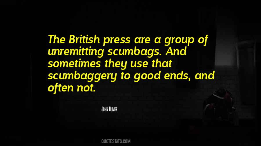 Quotes About The British Press #1789772