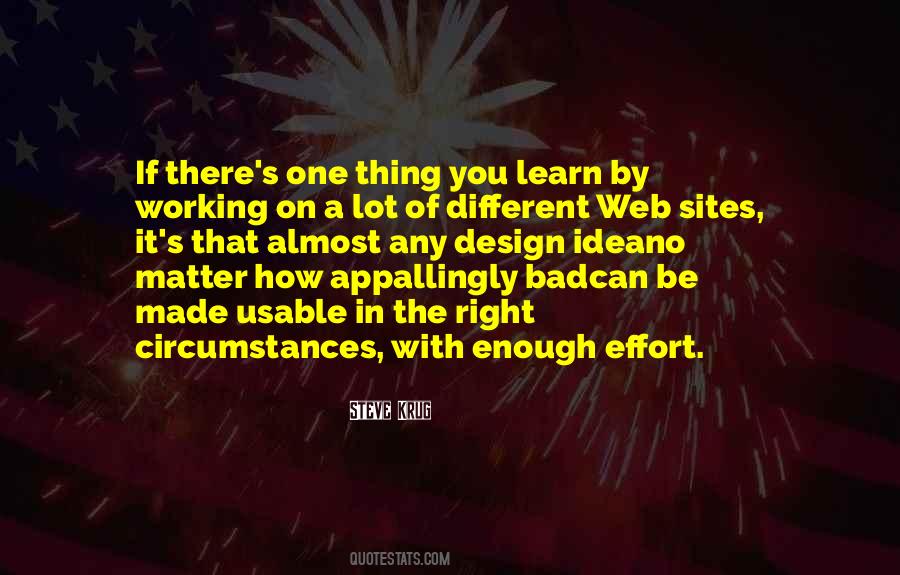 Quotes About Not Enough Effort #1183593