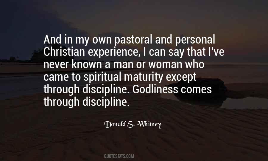 Christian Maturity Quotes #1589060