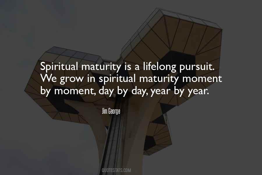 Christian Maturity Quotes #1843920