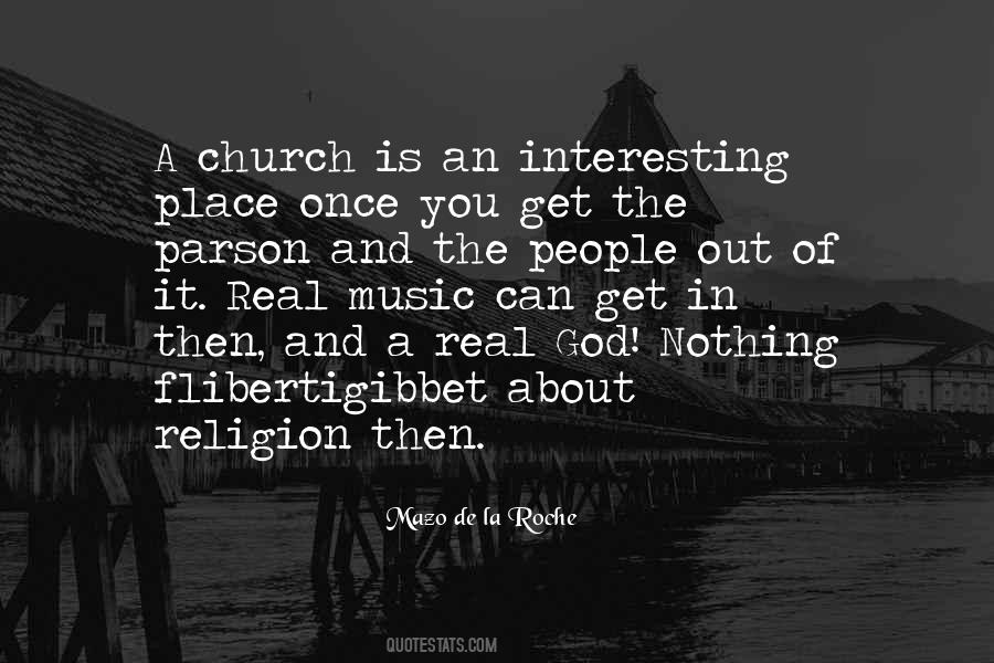 Quotes About Music In The Church #1034047