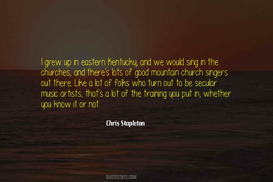 Quotes About Music In The Church #1474962