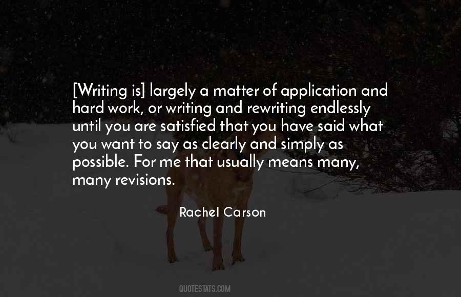 Quotes About Revisions #981347