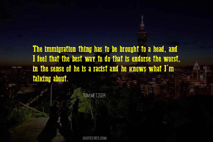 Quotes About Immigration #1204159