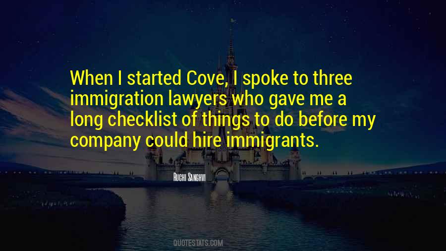 Quotes About Immigration #1223797