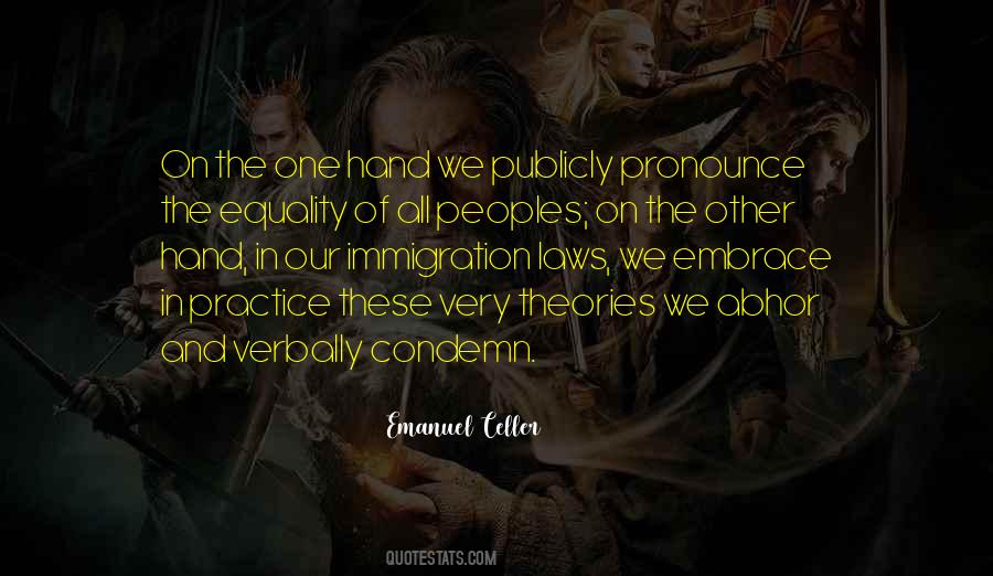 Quotes About Immigration #1326439