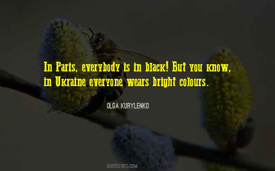 Quotes About Bright Colours #1444604